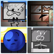Characters: TV, Window, Bowling Ball, Monitor